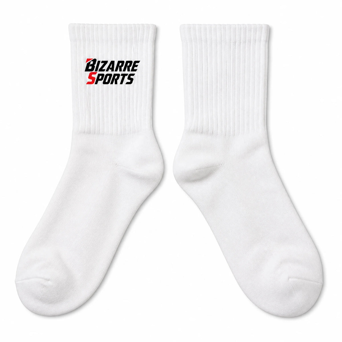 RTS White Print Adults Sports Socks Made China Breathable Sweat-absorb Eco-Friendly Quick Dry Crew for Running Yoga Daily Wear MegaBDM