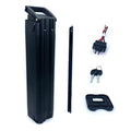 36V Silverfish E-Bike Battery 10.4Ah 12Ah 14Ah Lithium Ion Removable Battery Pack for Electric Bicycle Rear Rack Replacement