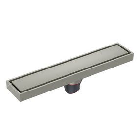Invisible Floor Drain Long Shower Room Can Be Inlaid Brick Hotel Project Large Displacement Anti-odor Hidden Floor Drain