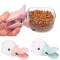 Cute Cartoon Duckbill Pet Food Scoop Plastic Cats Dogs Food Spoon Pet Feeding Supplies Pet Accessories