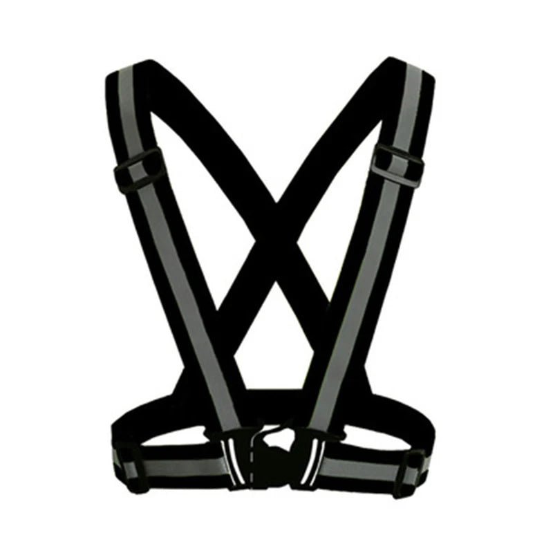 YouGuang High Visibility Reflective Safety Clothing 4x1.5cm Strap for Outdoor Cycling Traffic & Security Band for Running Vest