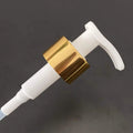 Hot Sales 24/410 28/410 Aluminum Right Left Lock Plastic Bottle Lids Foundation Pump Lotion Pump Gold