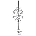 Ornamental Components Elements Iron Balcony Balusters for Staircase Railing Handrail Balustrade Balcony Gate Fence Parts