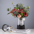 Custom Modern Nordic Hydroponics Flower Glass Vase Concise Clear Tabletop Home Decoration