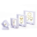 Gaby Multicolored Plastic Suspended Packing Box Storage Solution for Nose Rings Jewelry Box