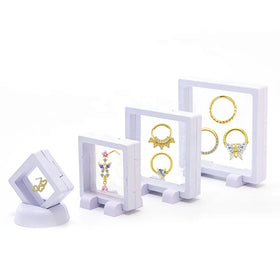 Gaby Multicolored Plastic Suspended Packing Box Storage Solution for Nose Rings Jewelry Box