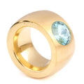 Best Sale Elegant Professional Blank for Inlay Fashion Stainless Gold Plated Titanium Steel Ring