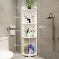 High Quantity Space Saving Bathroom Shelf Corner Rack  PVC Corner Shelves Are Used  Bathrooms Living Rooms and Kitchens