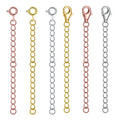 APS RINNTIN 2 3 Inches 925 Sterling Silver Necklace Extender Bracelet Extender Extender Chain with Clasps