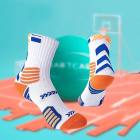 Elite Basketball Crew Socks for Kids Youth Wholesale Cheap Thick Terry Sports Socks