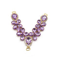 Wholesale New Design Lady Bikini Rhinestone Accessories Metal Crystal Shoe Chain Sandal Uppers