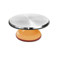 Factory Direct Sale Metal Aluminum Alloy Cake Table Stands Revolving Cake Turntable for Birthday Party