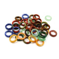 Wholesale Price Natural Stone Rings Jewelry Quartz Crystal Figure Rings Gemstone for Women Man Gifts