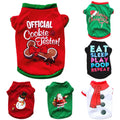 Christmas Dog Clothes Soft Pet Clothing New Year Puppy Costume Pet Vest Shirt for Dogs MegaBDM