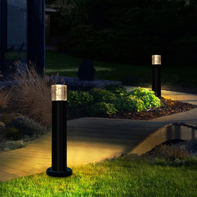 7W LED Acrylic Bubbles Garden Lawn Pillar Light Villa Park Stand Post Lamps Outdoor Landscape Pathway Bollard Light