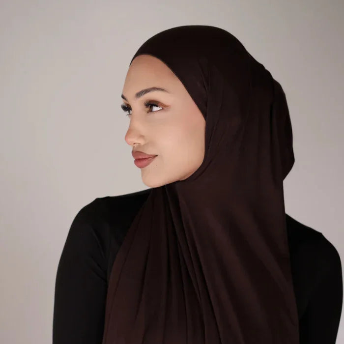 2026 Wholesale Premium Jersey Hijab Custom Logo Soft Comfortable Muslim Women Apparel Factory Supply