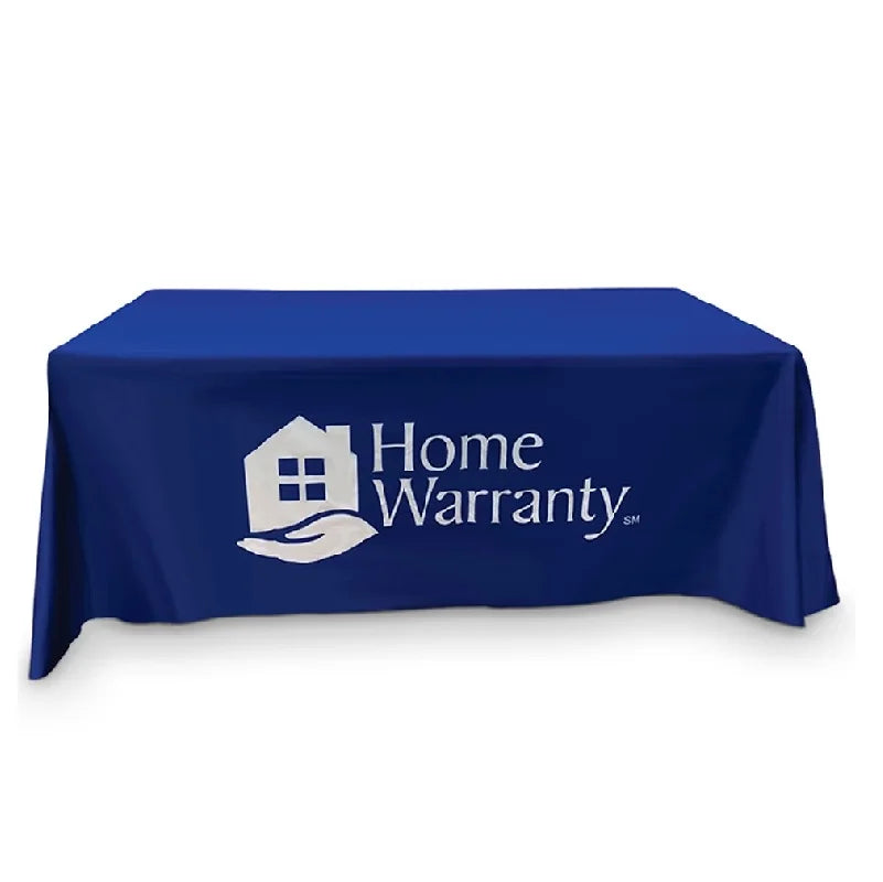 Hot Selling 4ft 6ft 8ft Fitted Stretch Table Cloth Event Display Table Cloth Throw Covers Trade Show Table Cover