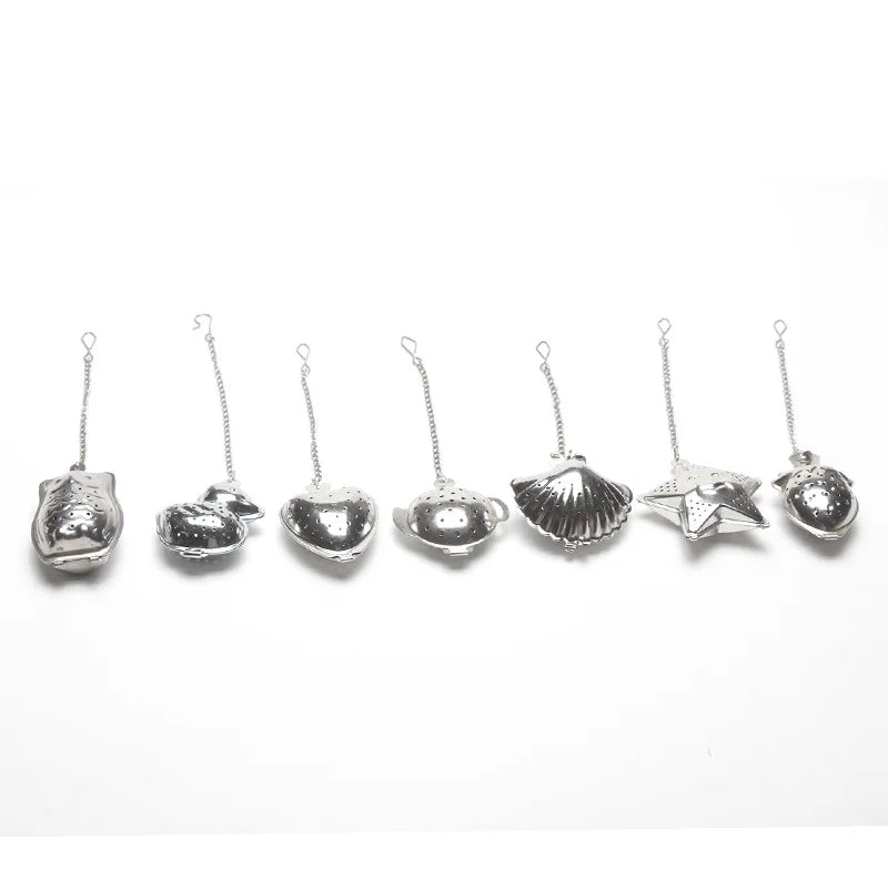 TEA01-B Tea Strainer Accessories Stainless Steel Mesh Filter Tea Ball Egg Shaped Tea Infuser