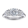 Anillos De Compromiso 925 INS Collection Gold Plated Round Stone Infinite Elements Sterling Silver 925 Jewellery Ring