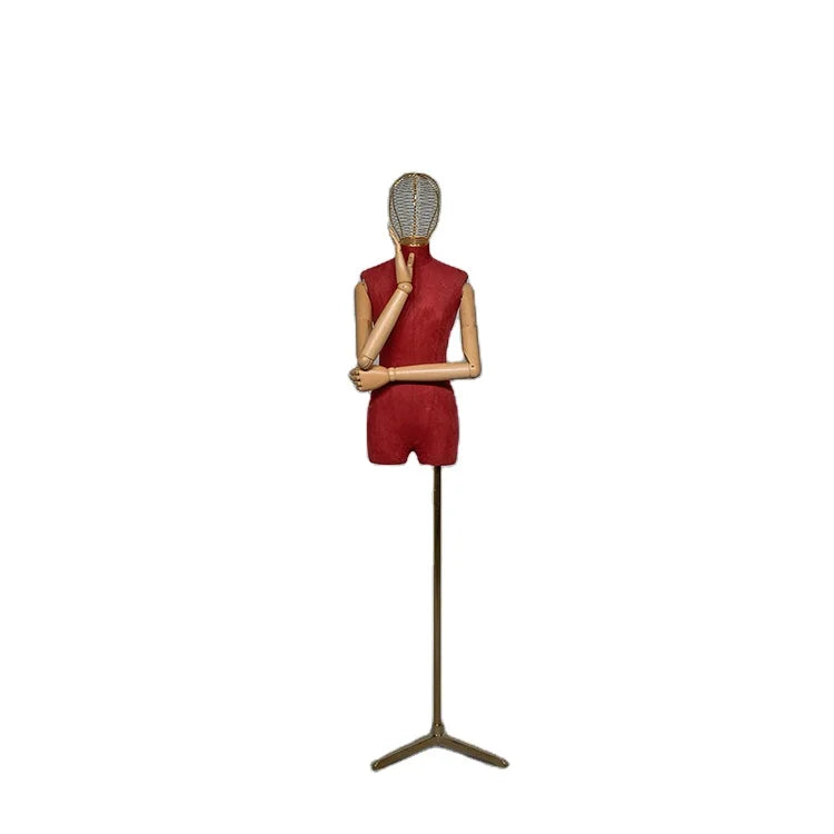 Sexy Lifelike Half Body Female Window Display Mannequin with Metal Head SHANGCHEN Brand European Original Standing Pose
