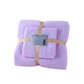 Solid Color Quick-Dry Bath Towel Set Knitted Wholesale Towels