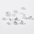 Lab Grown Heart Shape Diamond HPHT White Color Rough Loose Stone High Quality for Jewelry Making Engagement Pendant Earring