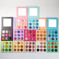 OCHAIN Factory High Pigment Makeup Eyeshadow Glitter Shimmer Eye Shadow Makeup Cosmetics Private Label Vegan Eyeshadow Palette