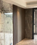 Modern WPC Wall Cladding Tile for Middle East Market Flexible Background Decor for Living Room Bathroom Bedroom