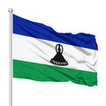 Durable Anti-Ultraviolet Lesotho Flag Indoor/Outdoor Digital Printed Graphics