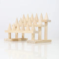 Solid Wood Cone Ring Display Rack for Jewelry Lingerie Simple Live Finger Rack for Bags Jewelry Packaging