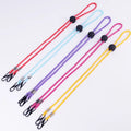 Golden Supplier Cheap Wholesale Hat Holding Adjustable Length Lanyards Eyeglass Round Cord Lanyard Masking Strap
