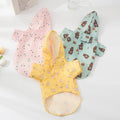 Cartoon Pet Dog Raincoat Waterproof Dog Clothes for Small Medium Dogs Outdoor Puppy Raincoat Jacket Pet Supplie