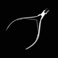 Fast Shipment Stainless Steel Professional Nail Cuticle Nipper Wide Jaw Opening Curved Blade for Finger Toe Use Nail Care Tools MegaBDM