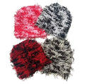Wholesale Hand Embroidered Knit Winter Beanies Distressed Camo Hunting Fuzzy Beanie Hats with Customized Size and Designer Logo