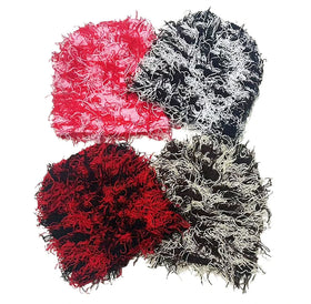 Wholesale Hand Embroidered Knit Winter Beanies Distressed Camo Hunting Fuzzy Beanie Hats Customized Size Designer Logo Beach