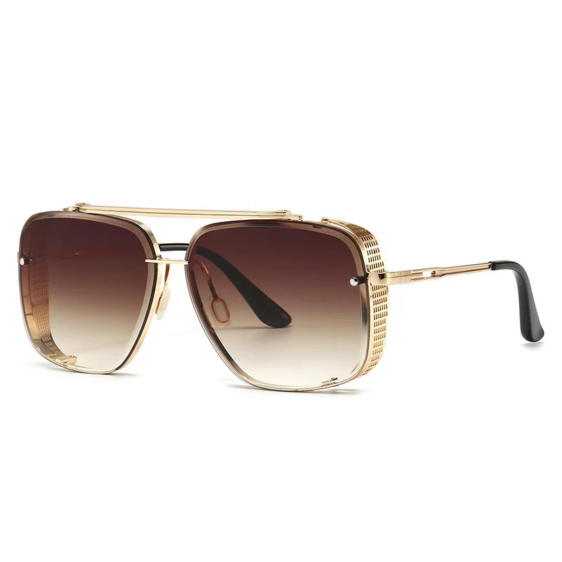 2025 Luxury Brand Design Fashion Mach Six Eight Style Gradient Lens Sunglasses Men Vintage Brand Design Sun Glasses Oculos 115