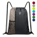 Hot Selling Unisex Large Size Casual Drawstring Backpack Zipper Water Bottle Mesh Pockets Custom Logo Sports Gym Bag Basketball
