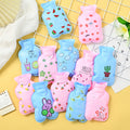 Wholesale Factory Cheap Price PVC Hot Water Bag Mini Transparent Colorful Hot Water Bottle 230ml 280ml 450ml