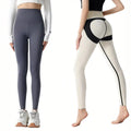 Women's Winter Solid Fleece Lined High Waist Butt Lift Four-Way Stretch Windproof -15-5â„ƒ Yoga Thermal Outdoor Cold Leggings