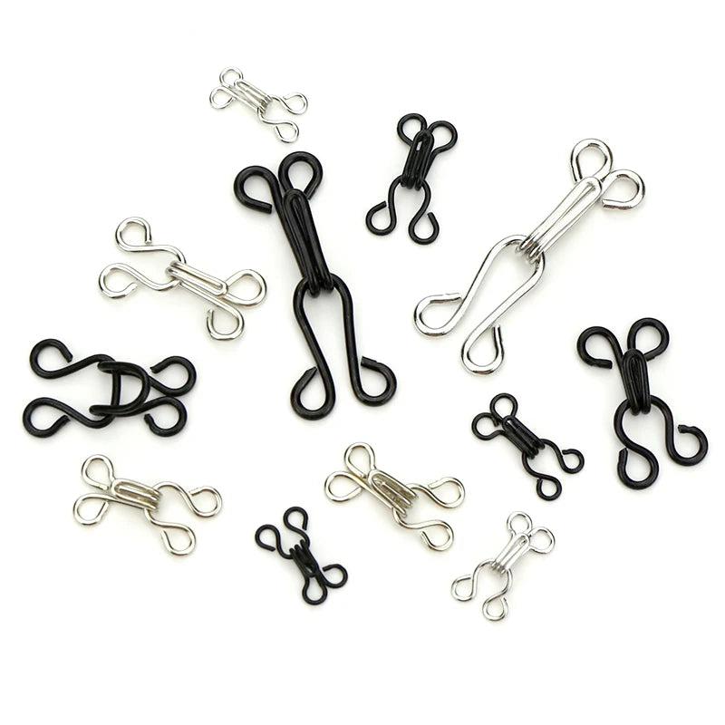Garment Accessories Zinc Alloy Sewing Accessories Hook and Eye/Collar/Skirt Hook Button Tailoring Material Trimmings