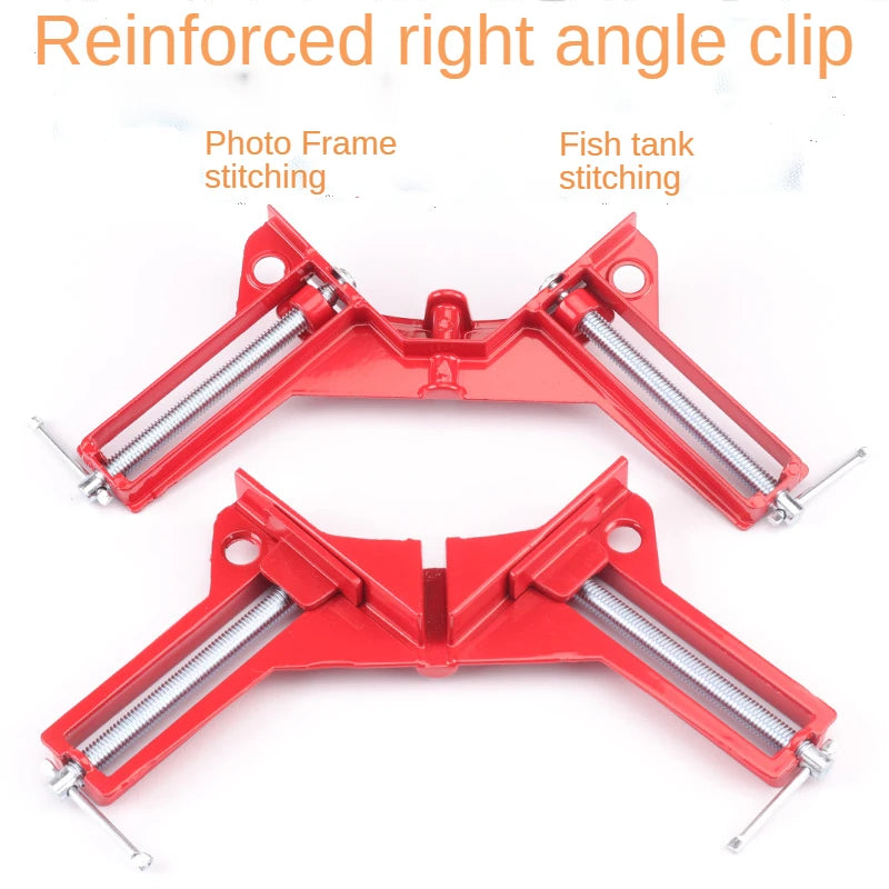 Woodworking 90 Degree Right Angle Fast Fixed Pictures and Photo Diy Frame Holder Clamp