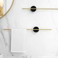 JAYA Aluminum Nordic Bathroom Storage Rack Towel Wall Towel Storage Rustic Wood Wall Storage Shelves