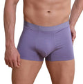 Youki Solid Color Pure Cotton Comfortable and Breathable Flat Waisted Men's Underwear
