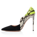 Ladies Fashion Sexy Party Dress Pointed Toe Stiletto High Heels Snake Print Pumps