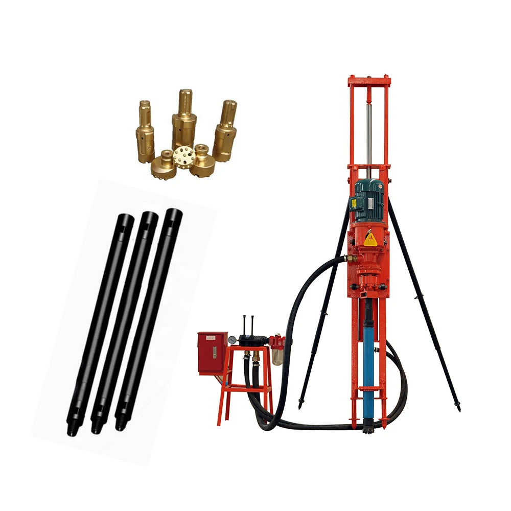 DTH Drill Rig 5--50 m Depth Depth Portable Drilling Rig