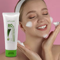 Private Label Herbal Vegan Cream Facial Cleanser Deep Cleansing Moisturizing Hydrating Sulfate-free Organic Vitamin E Aloe Vera