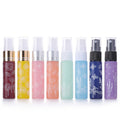 Wholesale Mini 10ml Travel Size Perfume Bottle Macaron Color Glass Empty Cylinder with Portable Pump Sprayer