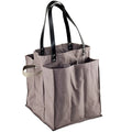 Eco-Friendly Biodegradable Farmer's Market Tote Canvas Shopping Tote Bag Picnic Food Storage Organizer Bag Multi-pocket
