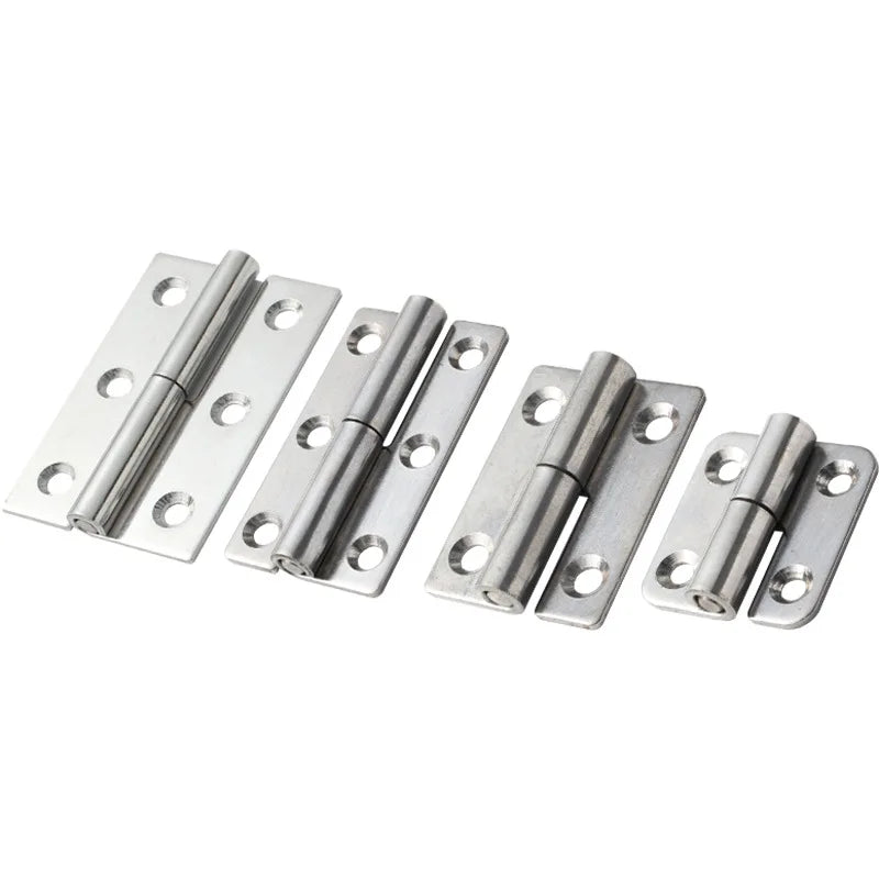 Heavy Duty 304 Stainless Steel Lift-Off Hinge 3inch Detachable Door Hinge for Kitchen Cabinets Cupboards Living Room Sheds