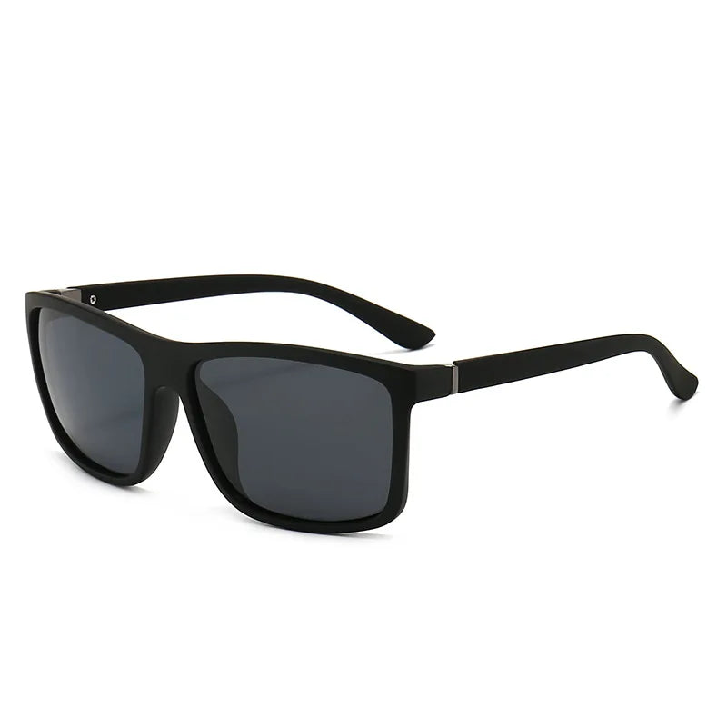 Hot Sale Brand New Classic square Sunglasses Plastic Frame Metal Hinges Men Sunglasses Polarized